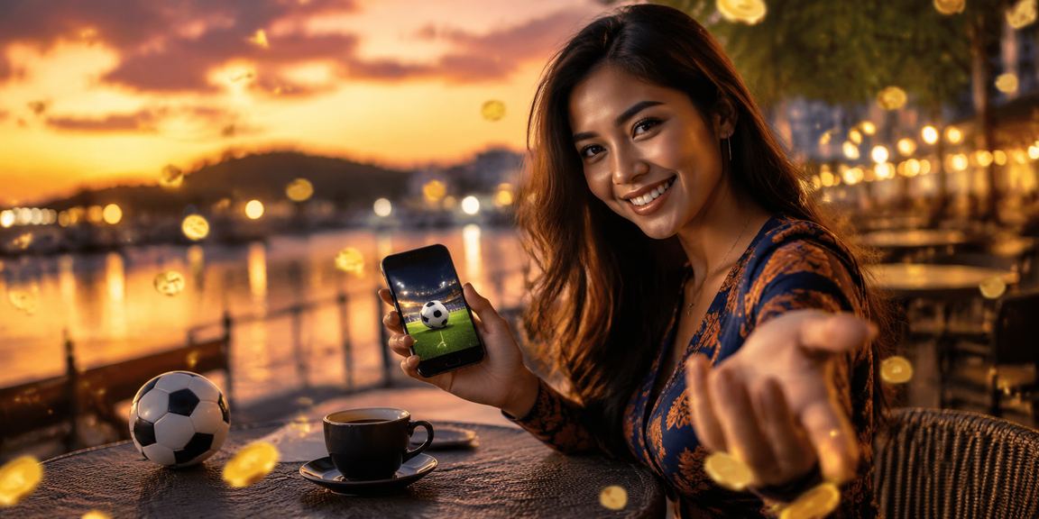 Pengguna Kota Kinabalu melihat pertaruhan football pada aplikasi mudah alih md88 Android