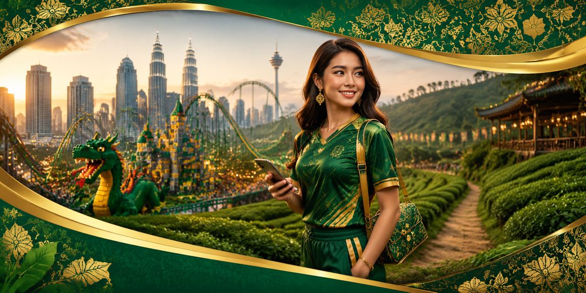 Ahli VIP md88 Malaysia dalam pakaian batik menikmati bonus eksklusif selepas log masuk